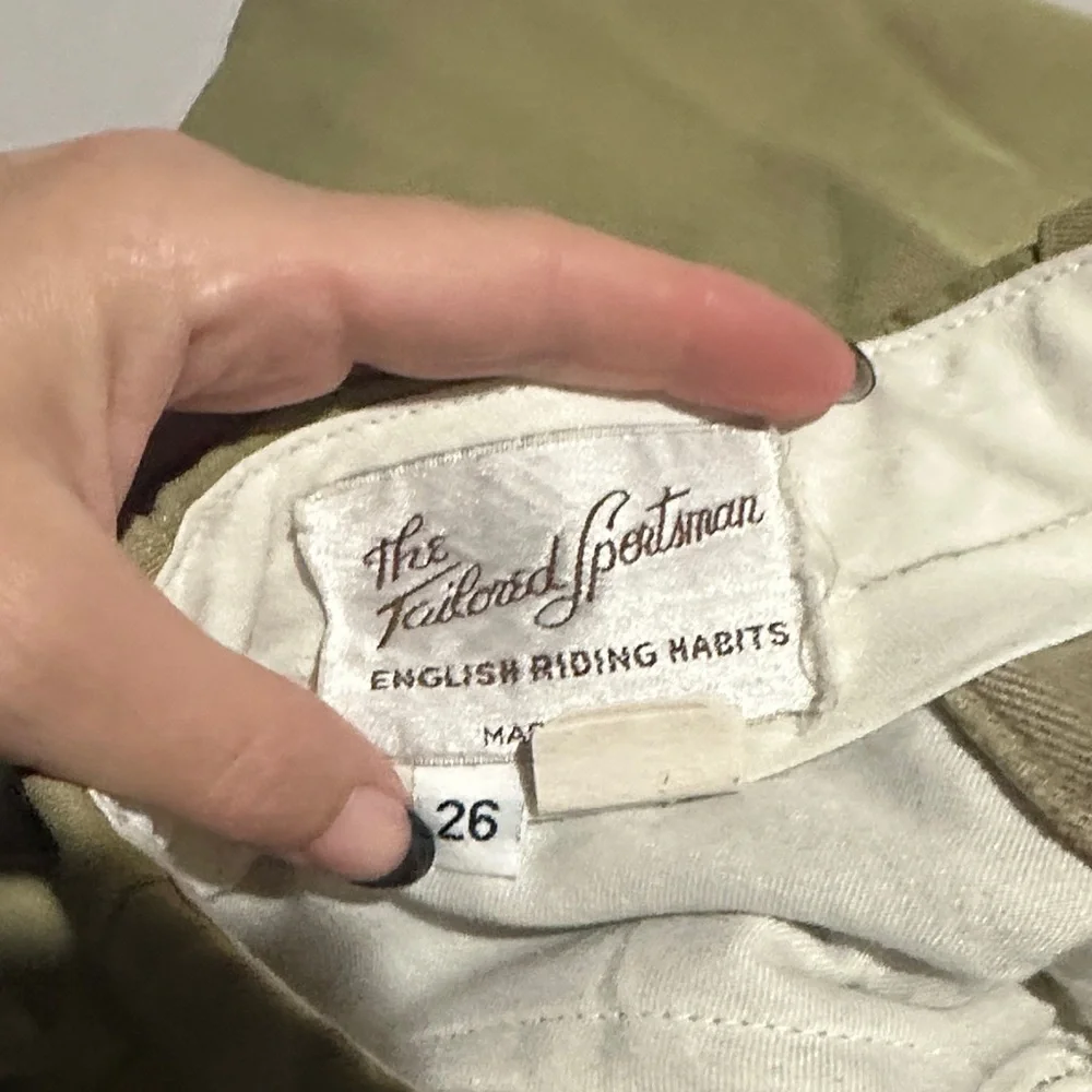 The Tailored Sportsman Khaki Breeches - Picture 8 of 8